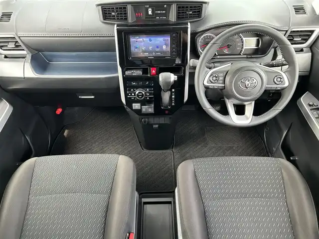 トヨタ ルーミー カスタムG 奈良県 2021(令3)年 4.8万km ブラックマイカメタリック フルセグナビ（ＫＸＭＧ７０６ＢＴＷ）　/Ｂｌｕｅｔｏｏｔｈ　/ＣＤ／ＤＶＤ　/レーダークルーズコントロール　/電動パーキングブレーキ　/ブレーキホールド　/両側パワースライドドア　/バックカメラ　/ＬＥＤヘッドライト/コーナーセンサー/レーンキープアシスト