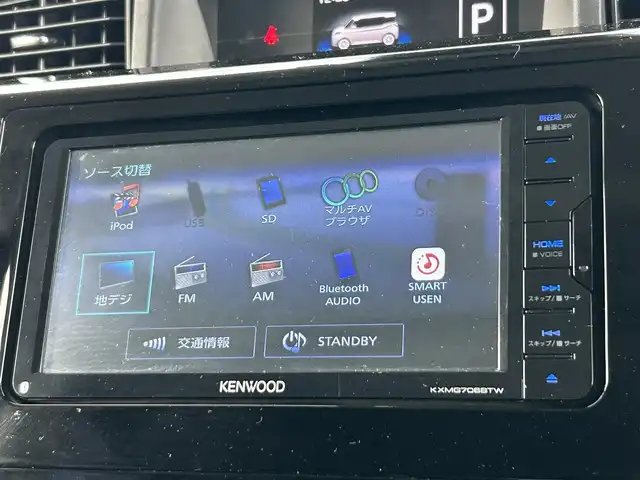 トヨタ ルーミー カスタムG 奈良県 2021(令3)年 4.8万km ブラックマイカメタリック フルセグナビ（ＫＸＭＧ７０６ＢＴＷ）　/Ｂｌｕｅｔｏｏｔｈ　/ＣＤ／ＤＶＤ　/レーダークルーズコントロール　/電動パーキングブレーキ　/ブレーキホールド　/両側パワースライドドア　/バックカメラ　/ＬＥＤヘッドライト/コーナーセンサー/レーンキープアシスト