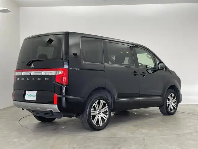 三菱 デリカＤ：５ G 埼玉県 2023(令5)年 1.1万km アメジストブラック 4WD/アルパイン11インチナビ/ CD DVD フルセグTV Bluetooth HDMI/マルチビューモニター/衝突軽減ブレーキ/レーダークルーズコントロール/レーンキープアシスト/パドルシフト/両側パワースライドドア/LEDオートライト/ETC