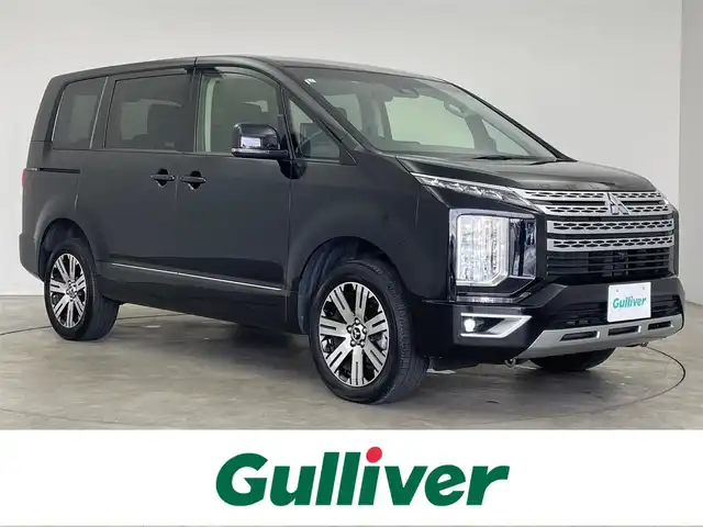 三菱 デリカＤ：５ G 埼玉県 2023(令5)年 1.1万km アメジストブラック 4WD/アルパイン11インチナビ/ CD DVD フルセグTV Bluetooth HDMI/マルチビューモニター/衝突軽減ブレーキ/レーダークルーズコントロール/レーンキープアシスト/パドルシフト/両側パワースライドドア/LEDオートライト/ETC