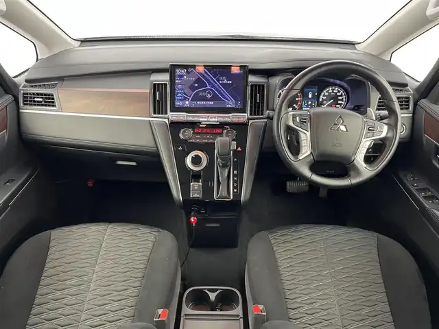 三菱 デリカＤ：５ G 埼玉県 2023(令5)年 1.1万km アメジストブラック 4WD/アルパイン11インチナビ/ CD DVD フルセグTV Bluetooth HDMI/マルチビューモニター/衝突軽減ブレーキ/レーダークルーズコントロール/レーンキープアシスト/パドルシフト/両側パワースライドドア/LEDオートライト/ETC