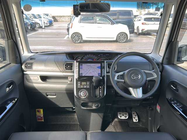 ダイハツ タント カスタム X トップED SAⅡ 石川県 2015(平27)年 5.1万km パールホワイトⅢ スマートアシストII/・衝突回避支援ブレーキ機能/・衝突警報機能（対車両・対歩行者）/・誤発進抑制制御機能/・先行車発進お知らせ機能/・車線逸脱警報機能/純正SDナビゲーション/【CD・DVD・Bluetooth・フルセグTV・SD・HDMI】/型番：NSZN-W65DB/バックカメラ/360度カメラ搭載ドライブレコーダー/【COMTEC：HDR360G】/・音声録音機能付き/・常時録画＋イベント録画対応/・GPS内蔵/・液晶ディスプレイ付き/片側パワースライドドア/ETC/USB入力端子/LEDヘッドライト/・オートライト/・フォグランプ/プッシュスタート/・スマートキー×２/純正フロアマット/取扱説明書