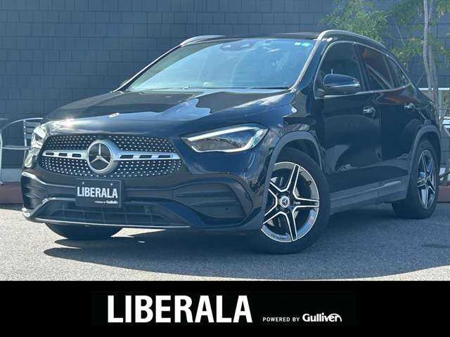 メルセデス・ベンツ ＧＬＡ２００ｄ 4マチック AMGライン 滋賀県 2021(令3)年 2.9万km コスモスブラック ワンオーナー/パノラマスライディングルーフ/ナビゲーションパッケージ/レーダーセーフティパッケージ/純正ナビ/地デジ/Bluetooth/ワイヤレス充電/全方位カメラ/黒半革/パワーシート/シートヒーター/純正19インチAW/ドライブレコーダー/ETC