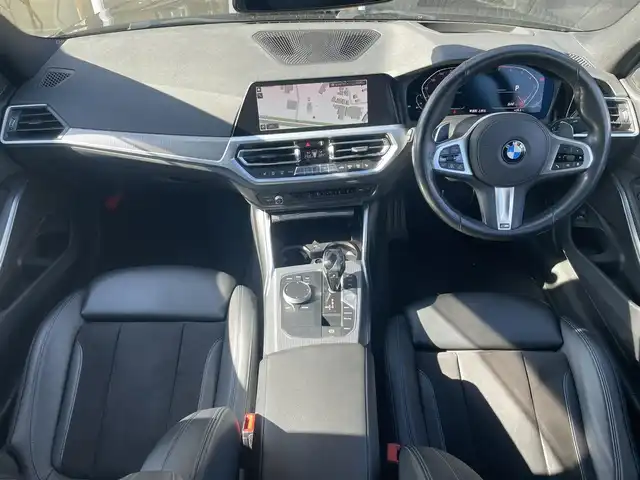 ＢＭＷ ３２０ｉ Mスポーツ 福岡県 2019(平31)年 4.6万km サファイアブラックP 純正ナビ/Bluetooth/USB/AppleCarPlay/HUD/ACC/レーンキープ/ブラインドスポット/360°カメラ/ミラー一体型ETC/ワイヤレス充電/アンビエントライト/黒半革/パワーシート/メモリーシート/LEDヘッドライト/純正18インチAW