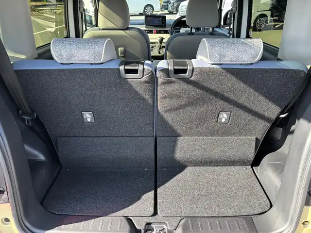 ダイハツ ムーヴ キャンバス ストライプス G 奈良県 2022(令4)年 2.3万km シャイニングホワイトパール/サンドベージュメタリック 純正ナビ（NMZN-W727)/（フルセグ/BT/CD/DVD)/アラウンドビューモニター/前後コーナーセンサー/衝突軽減システム/レーンキープアシスト/両側パワースライドドア/前席シートヒーター/LEDヘッドライト/前方ドライブレコーダー/ETC/純正ホイールキャップ/保証書/取り扱い説明書/スペアキーX1