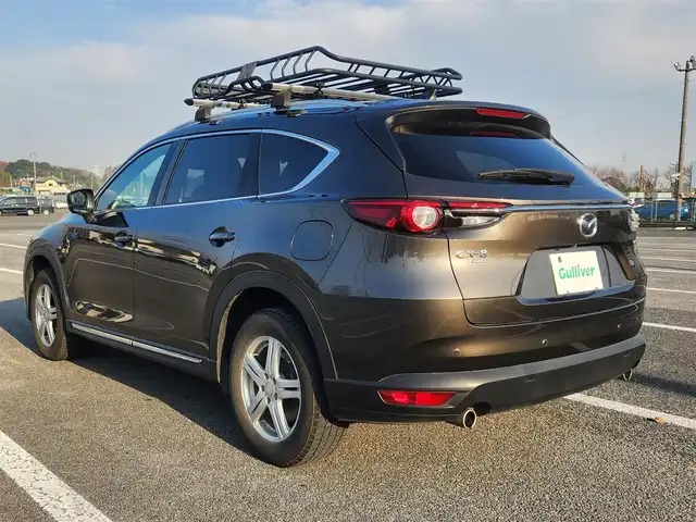 マツダ ＣＸ－８ XD プロアクティブ 秋田県 2021(令3)年 9.9万km チタニウムフラッシュマイカ 4WD/MOP10.25型ナビ/フルセグTV/アルパイン後席用フリップダウンモニター/ハンズフリーパワーバックドア/360度ビューモニター/ETC/レーダークルーズコントロール/前後パーキングセンサー/衝突被害軽減ブレーキ/車線逸脱防止支援システム/交通標識認識システム/ブラインドスポットモニタリング/ヘッドアップディスプレイ/アダプティブLEDヘッドランプ/デュアルオートエアコン/革巻きステアリング/前席/2列目シートヒーター/前席パワーシート/運転席シートメモリー/2列目キャプテンシート/社外17インチAWスタッドレス/純正AW積込み/スマートキー/プッシュエンジンスタート/禁煙車