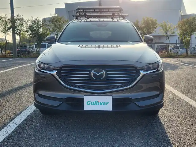 マツダ ＣＸ－８ XD プロアクティブ 秋田県 2021(令3)年 9.9万km チタニウムフラッシュマイカ 4WD/MOP10.25型ナビ/フルセグTV/アルパイン後席用フリップダウンモニター/ハンズフリーパワーバックドア/360度ビューモニター/ETC/レーダークルーズコントロール/前後パーキングセンサー/衝突被害軽減ブレーキ/車線逸脱防止支援システム/交通標識認識システム/ブラインドスポットモニタリング/ヘッドアップディスプレイ/アダプティブLEDヘッドランプ/デュアルオートエアコン/革巻きステアリング/前席/2列目シートヒーター/前席パワーシート/運転席シートメモリー/2列目キャプテンシート/社外17インチAWスタッドレス/純正AW積込み/スマートキー/プッシュエンジンスタート/禁煙車