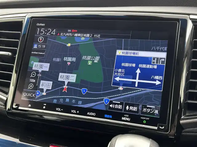 ホンダ オデッセイ ハイブリッド アブソルート・EXホンダセンジング 福岡県 2019(平31)年 4.3万km プレミアムヴィーナスブラックP 後席モニター　/純正９型ナビ（ＢＴ，フルセグＴＶ）　/全方位カメラ　/ＥＴＣ　/前後ドラレコ　/ＡＣＣ　/コーナーセンサー　/衝突軽減ブレーキ　/レーンキープ　/パーキングアシスト　/両側電動スライドドア　/ハーフレザー