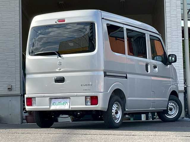 スズキ エブリイ PA リミテッド 大分県 2025(令7)年 0.1千km シルバー 登録済み未使用車/パワーウィンド/パワーステアリング/純正オーディオ