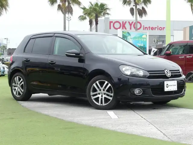 フォルクスワーゲン ゴルフ TSI コンフォートライン 千葉県 2011(平23)年 11.4万km ディープブラックパールエフェクト 純正SDナビ/地デジTV/【DVD/CD再生機能　Bluetooth接続】/ETC/フォグライト/ウインカーミラー/純正16インチアルミホイル/キーレス