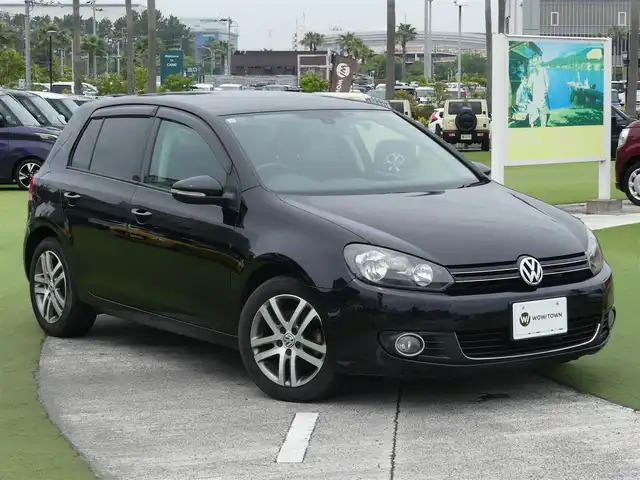 フォルクスワーゲン ゴルフ TSI コンフォートライン 千葉県 2011(平23)年 11.4万km ディープブラックパールエフェクト 純正SDナビ/地デジTV/【DVD/CD再生機能　Bluetooth接続】/ETC/フォグライト/ウインカーミラー/純正16インチアルミホイル/キーレス