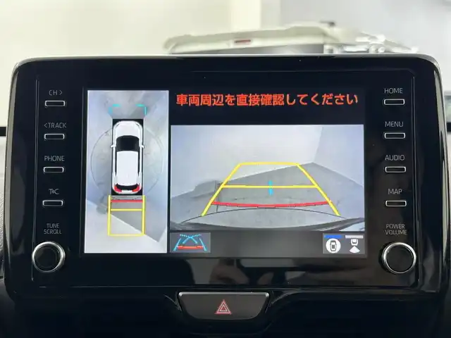 トヨタ ヤリスクロス ハイブリッド G 埼玉県 2021(令3)年 1.6万km ブラックマイカ 純正８型ナビ　Ｂｌｕｅｔｏｏｔｈ　全方位カメラ オートマチックハイビーム レーダークルーズコントロール　コーナーセンサー　レーンアシスト　ドライブレコーダー 衝突軽減ブレーキ LEDヘッドライト