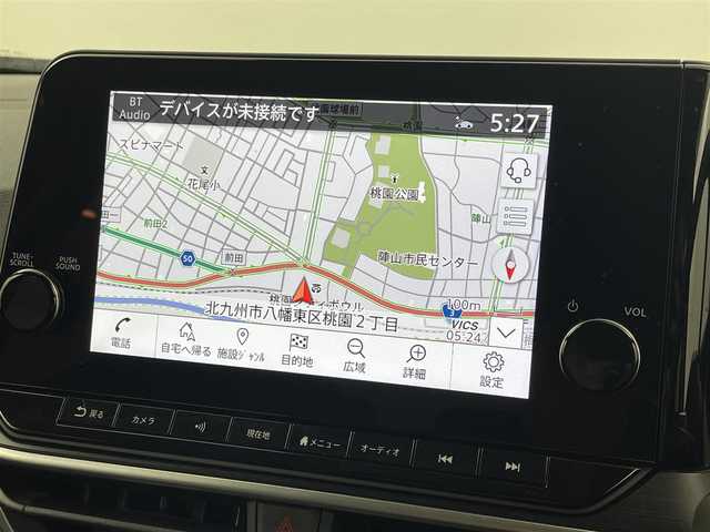 日産 ノート オーテック クロスオーバー 福岡県 2022(令4)年 1.1万km 黒 純正ＤＡナビ　/全方位カメラ　/ビルトインＥＴＣ２．０　/ドライブレコーダー　/デジタルルームミラー/置くだけ充電　/コーナーセンサー　/エマージェンシーブレーキ　/レーンキープ　/ＢＳＭ　/ハーフレザー　/純正１６インチＡＷ　/ＬＥＤライト