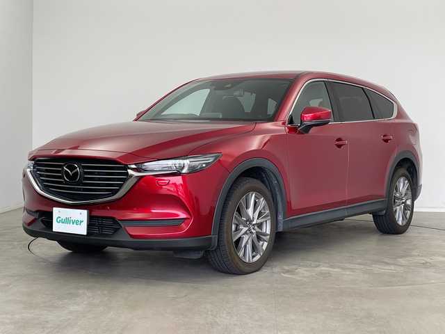 マツダ ＣＸ－８ XD プロアクティブ 新潟県 2020(令2)年 6.2万km ソウルレッドクリスタルM ナビ（SD/CD/DVD/Bluetooth）/アラウンドビューモニター/レーダークルーズコントロール/LEDライト/オートライト/全席シートヒーター/前席パワーシート/パワーバックドア/プッシュスタート/スマートキー/衝突軽減ブレーキ/ブラインドスポットモニタリング/アイドリングストップ/ETC