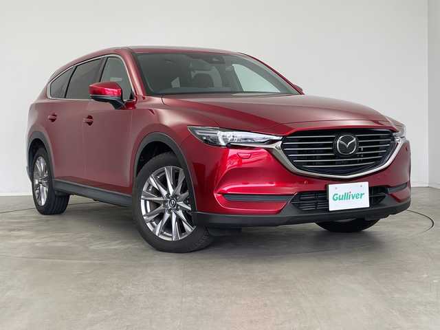 マツダ ＣＸ－８ XD プロアクティブ 新潟県 2020(令2)年 6.2万km ソウルレッドクリスタルM ナビ（SD/CD/DVD/Bluetooth）/アラウンドビューモニター/レーダークルーズコントロール/LEDライト/オートライト/全席シートヒーター/前席パワーシート/パワーバックドア/プッシュスタート/スマートキー/衝突軽減ブレーキ/ブラインドスポットモニタリング/アイドリングストップ/ETC