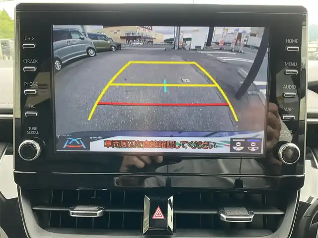 トヨタ カローラツーリング ハイブリッド ダブルバイビー 滋賀県 2020(令2)年 3.7万km スパークリングブラックパールクリスタルシャイン ワンオーナー/純正8インチディスプレイオーディオ/・Bluetooth・バックモニター/トヨタセーフティーセンス/・プリクラッシュセーフティー・レーントレーシングアシスト/・レーダークルーズコントロール・ロードアシストサイン/・オートマチックハイビーム/ハーフレザーシート/LEDヘッドライト/デイライト/オプティロンメーター7インチカラーマルチインフォメーションディスプレイ/シートヒーター/ステアリングヒーター/革巻きステアリング/オートライト/取説・保証書・スペアキー/