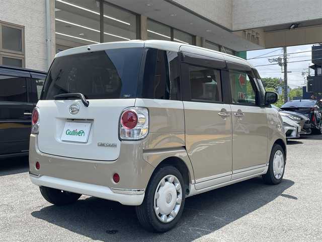 ダイハツ ムーヴ キャンバス G メイクアップ VS SAⅢ 静岡県 2021(令3)年 1.9万km パールホワイトⅢ/ナチュラルベージュマイカメタリック 2トーン ワンオーナー/純正8インチナビ/フルセグTV/DVD/CD/SD/MSV/BT/USB/全方位カメラ/両側パワースライドドア/運転席シートヒーター /ETC/前方ドライブレコーダー/TVキャンセラー/ステアリングスイッチ/衝突軽減ブレーキ/レーンキープアシスト/オートハイビーム/LEDヘッドライト/LEDフォグライト/スマートキー×2/保証書/取扱説明書/R6点検記録簿有