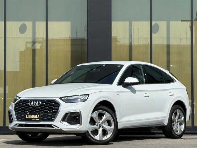 アウディ Ｑ５ SB 40TDIクワトロ Sライン 石川県 2022(令4)年 3.4万km グレイシアホワイトメタリック Sラインプラスパッケージ/4WD/アウディプレセンス/サイドアシスト/純正メモリナビ/バック/フロント/サイド/360°カメラ/Bluetooth/USB/純正20incAW/アダプティブクルーズコントロール/ドライブレコーダー(前後)/パドルシフト/パワーシート/メモリーシート/シートヒーター/オートライト/LEDヘッドライト