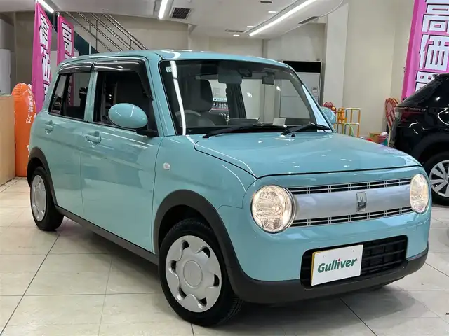 スズキ ラパン G 東京都 2016(平28)年 2.9万km フレンチミントPM ・社外ナビ/（ECLIPSE  AVN 135M)/(ワンセグTV/CD/USB)/・前ドライブレコーダー/（HDR-101)/・バックカメラ/・MTモード/・衝突軽減装置/・ライトレベライザー/・フロアマット/・リアプライバシーガラス/・ISOFIX/・ETC/・バイザー/・横滑り防止装置/・スマートキー/・プッシュスタート/・Wエアバッグ/ABS/・取扱説明書