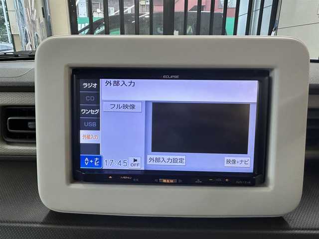 スズキ ラパン G 東京都 2016(平28)年 2.9万km フレンチミントPM ・社外ナビ/（ECLIPSE  AVN 135M)/(ワンセグTV/CD/USB)/・前ドライブレコーダー/（HDR-101)/・バックカメラ/・MTモード/・衝突軽減装置/・ライトレベライザー/・フロアマット/・リアプライバシーガラス/・ISOFIX/・ETC/・バイザー/・横滑り防止装置/・スマートキー/・プッシュスタート/・Wエアバッグ/ABS/・取扱説明書