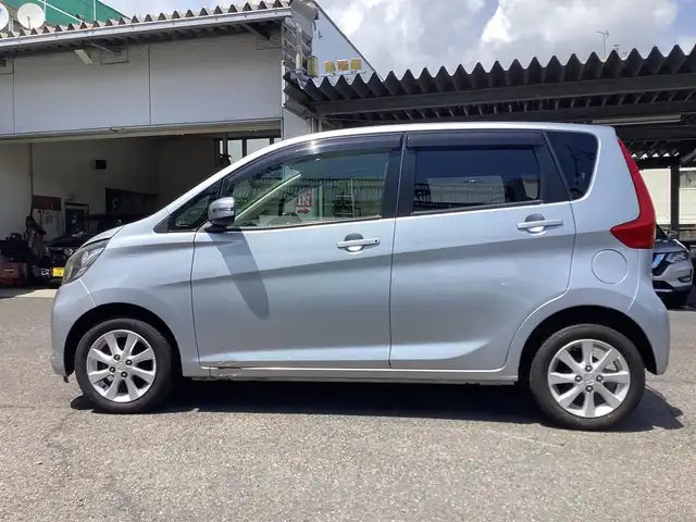 三菱 ｅＫワゴン G e－アシスト 鹿児島県 2015(平27)年 17.6万km クールシルバーメタリック 純正14インチアルミホイール/クラリオンワイド6.8型VGA地上デジタルTV/DVD/SD /   AVライトナビゲーション/バックカメラ/プッシュスタート/アイドリングストップ/オートエアコン