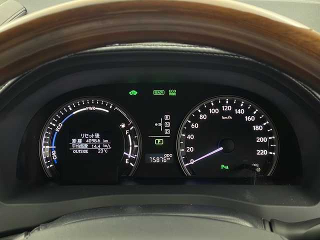 レクサス ＨＳ 250h バージョンI 栃木県 2016(平28)年 7.6万km ソニッククォーツ 純正SＤナビゲーション/・バックモニター/・CD/DVD/・地デジTV/・FM/AMラジオ/クルーズコントロール/LEDヘッドランプ/オートライト/純正１７インチアルミホイール/電動サンシェード/セミアリニン革シート/シートヒーター【運転席/助手席】/パワーシート【運転席/助手席】/ETC/スマートエントリー/スタートシステム