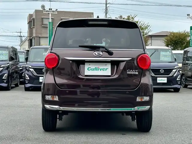 ダイハツ キャスト スタイル G SAⅢ 静岡県 2021(令3)年 1.2万km プラムブラウンクリスタルマイカ エンジンスタートボタン/ワンオーナー/パワーステアリング/パワーウィンドウ/アイドリングストップ/スマートキー/オートエアコン/全方位カメラ/純正ナビ（CD/DVD/BT/ワンセグ）/ドライブレコーダー前後/ベンチシート/純正フロアマット/布シート/純正アルミホイール/ABS/横滑り防止装置/コーナーセンサー/レーンキープアシスト/オートライト/オートマチックハイビーム/Wエアバック/衝突軽減システム