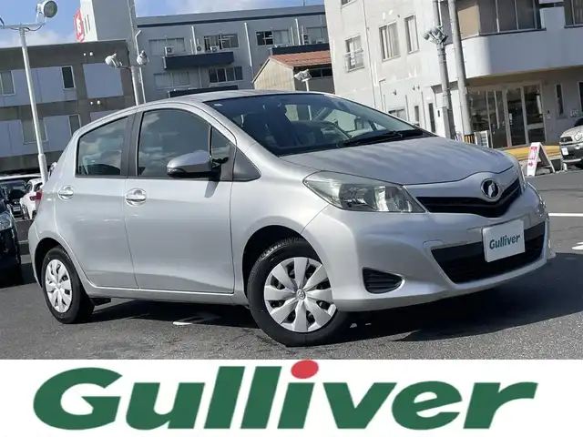 トヨタ ヴィッツ F Mパッケージ 島根県 2014(平26)年 3.8万km シルバーM 純正CDオーディオ/ETC/純正フロアマット