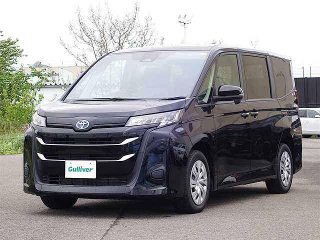 トヨタ ノア ハイブリッド X 山形県 2025(令7)年 0.1万km アティチュードブラックマイカ プリクラッシュセーフティ/両側パワースライドドア/レーダークルーズコントロール/LEDオートヘッドライト/コーナーセンサー/アイドリングストップ/ステアリングスイッチ/電動格納ウィンカーミラー/WAC/スマートキー