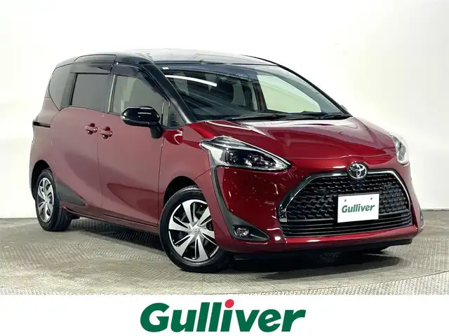 トヨタ シエンタ G クエロ 大阪府 2019(平31)年 5.3万km ブラックマイカ/センシュアルレッドマイカ 純正ナビ(地デジ/CD再生/Bluetooth) バックカメラ ETC 両側パワースライドドア 衝突軽減 トヨタセーフティセンス ハーフレザー シートヒーター ハンドルヒーター ドラレコ