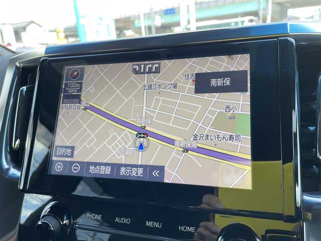 トヨタ アルファード S タイプゴールド 福井県 2020(令2)年 4.5万km ブラック トヨタセーフティセンス/純正ディスプレイオーディオ/ナビ/フルセグTV/バックカメラ/LEDヘッドライト/ETC/パワーバックドア/純正アルミホイール/フリップダウンモニター/ハーフレザーシート/ドライブレコーダー/レーダークルーズ/オートマチックハイビーム/両側パワースライドドア