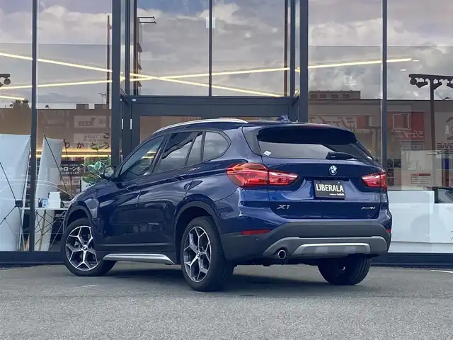 ＢＭＷ Ｘ１ xDrive 18d xライン 福岡県 2018(平30)年 2万km 青 ・純正HDDナビ/USB/Bluetooth/CD/DVD/・バックカメラ/・ハーフレザーシート/シートヒーター/・ドライブレコーダー/・ETC/・純正18AW/・プッシュスタート/・パーキングアシスト/・アイドリングストップ/・スマートキー/・スペアキー/・オートライト/・LEDライト/・保証書/・取扱説明書