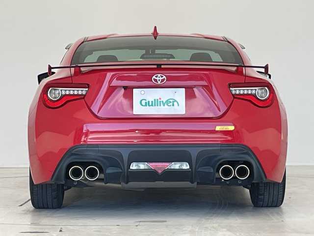 トヨタ ８６ GT リミテッド 愛知県 2017(平29)年 4.2万km ピュアレッド 純正ナビ ＳＤカードなし/リアスポイラー/クルーズコントロール/シートヒーター/バックカメラ/純正アルミホイール/LEDヘッドライト/パドルシフト/オートライト/ドライブレコーダー/ETC/ステアリングスイッチ/スマートキー/プッシュスタート