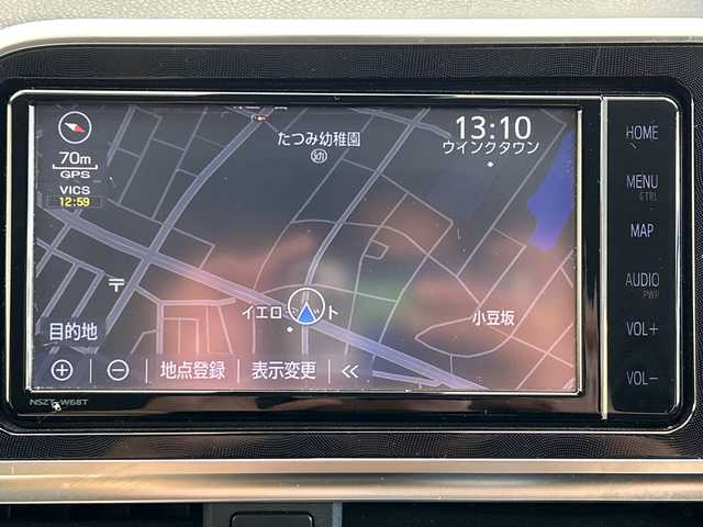 トヨタ シエンタ ファンベースG クエロ 愛知県 2021(令3)年 4.1万km ベージュ ワンオーナー/禁煙車/純正メモリナビ・フルセグTV/CD・DVD・Bluetooth再生/純正フリップダウンモニター/パノラマビューモニター/両側パワースライドドア/LEDヘッドライト/フォグランプ/クリアランスソナー/ハーフレザーシート/オートエアコン/プリクラッシュセーフティ
