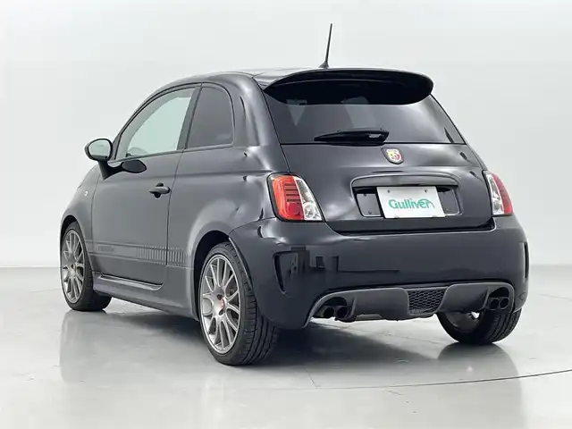 アバルト ５９５ コンペティツィオーネ 熊本県 2016(平28)年 4.8万km 黒 禁煙車　/ターボ　/純正オーディオ（ＣＤ・ＡＭ・ＦＭ）/ＥＴＣ　/パドルシフト　/横滑り防止　/パワーステアリング　/パワーウィンドウ　/ハーフレザーシート　/純正フロアマット　/純正１７インチＡＷ/リモコンキー/保証書　/取扱説明書