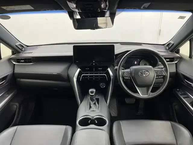 トヨタ ハリアー ハイブリッド Z 茨城県 2021(令3)年 2.9万km 黒 JBL 12.3型ナビ フルセグTV BT USB AUX/全周囲カメラ/デジタルインナーミラー（ドラレコ一体型）/ハーフレザーシート/パワーシート/パワーリアゲート/ビルトイン 2.0ETC/19インチ アルミホイール/衝突被害軽減ブレーキ/レーダークルーズコントロール/レーンアシスト/オートマチックハイビーム/LEDオートヘッドライト/フォグライト/コーナーセンサー