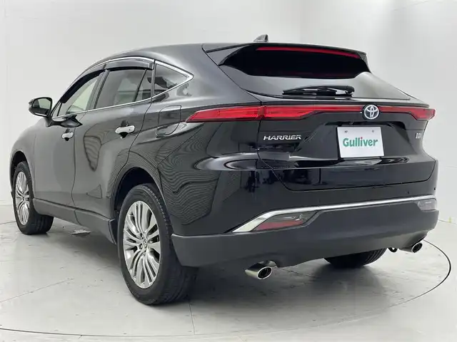 トヨタ ハリアー ハイブリッド Z 茨城県 2021(令3)年 2.9万km 黒 JBL 12.3型ナビ フルセグTV BT USB AUX/全周囲カメラ/デジタルインナーミラー（ドラレコ一体型）/ハーフレザーシート/パワーシート/パワーリアゲート/ビルトイン 2.0ETC/19インチ アルミホイール/衝突被害軽減ブレーキ/レーダークルーズコントロール/レーンアシスト/オートマチックハイビーム/LEDオートヘッドライト/フォグライト/コーナーセンサー