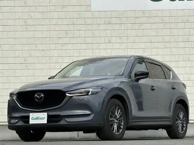 マツダ ＣＸ－５ XD スマートエディション 岩手県 2021(令3)年 7.4万km ポリメタルグレーM 禁煙車/4WD/ディーゼル/全方位カメラ/オートエグゼ/・ストラットタワーバー/・センターフロアバー/・リアロアアームバー/社外車高調/ハンドルヒーター/フロント/サイドカメラ/ブラインドスポットモニター/前席シートヒーター/ハンドルヒーター/メーカーナビ/→フルセグTV/Bluetooth/FM/AM/バックカメラ/ステアリングスイッチ/運転席パワーシート（メモリー有）/レーンキープアシスト/ヘッドアップディスプレイ/衝突軽減システム/クリアランスソナー/電子パーキング/オートブレーキホールド/オートライト/LEDヘッドライト/LEDフォグライト/〇プッシュスタート/〇電動格納ミラー/〇ウィンカーミラー/〇ドアバイザー/〇フロアマット/〇USBポート/〇シガーソケット/〇スマートキー/前後ドライブレコーダー/ETC