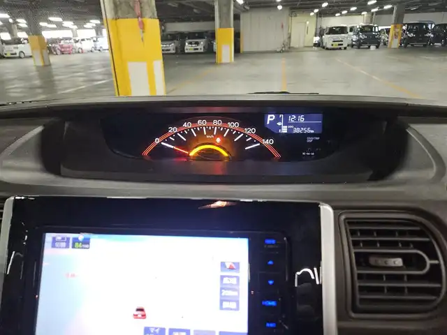 ダイハツ タント X SA Ⅲ 愛媛県 2017(平29)年 3.9万km 赤 〇社外ナビ（BL/TV/CD/DVD）/〇バックカメラ/〇片側パワースライドドア/〇スマートアシスト３/〇アイドリングストップ/〇ドライブレコーダー/〇シートヒーター/〇オートライト/〇オートエアコン/〇スマートキー/〇禁煙車