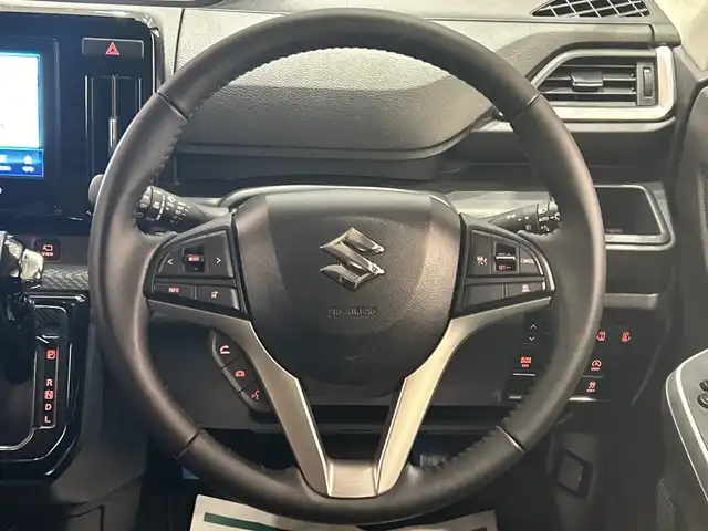 スズキ ソリオ バンディット HV MV 埼玉県 2021(令3)年 2.3万km グリッターバイオレットパール デュアルカメラブレーキサポート /純正9インチメモリナビ/　　CD/DVD/BTフルセグ /全方位モニター /両側パワースライドドア /レーダークルーズコントロール /シートヒーター /純正15インチアルミホイール/ヘッドアップディスプレイ/ステアリングスイッチ /純正ETC