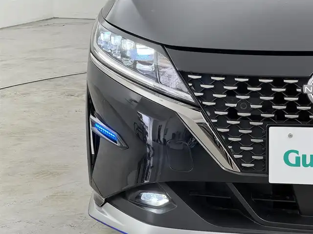 日産 ノート オーテック 福岡県 2022(令4)年 5万km 黒 ワンオーナー　/純正９型ナビ（フルセグＴＶ）　/全方位カメラ　/ＥＴＣ　/前方ドラレコ　/インテリジェントルームミラー　/エマージェンシーブレーキ　/レーンキープ　/ＢＳＷ　/ローダウン　/純正１６インチＡＷ　/ＬＥＤヘッドライト