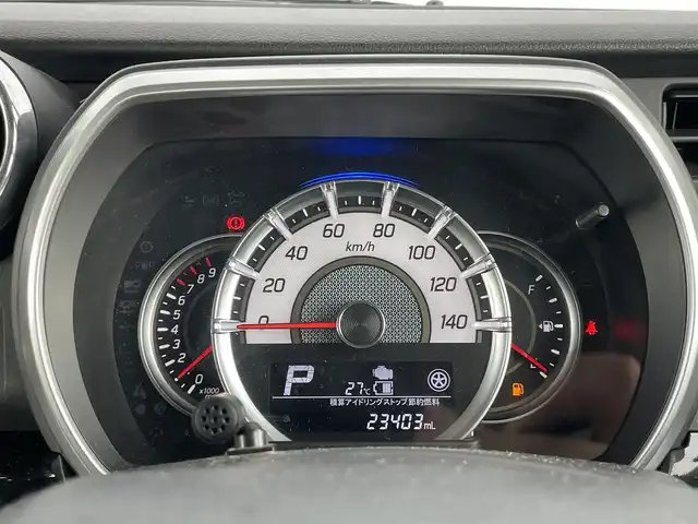 スズキ スペーシア カスタム HYBRID XS 千葉県 2018(平30)年 2.4万km ブルーイッシュブラックパール3 社外ナビ/フルセグＴＶ/ＥＴＣ/運転席側シートヒーター/ＵＳＢソケット/ハーフレザーシート/両側パワースライドドア/衝突被害軽減ブレーキ/レーンキープアシスト/オートライト/ＬＥＤヘッドライト/ＡＢＳ