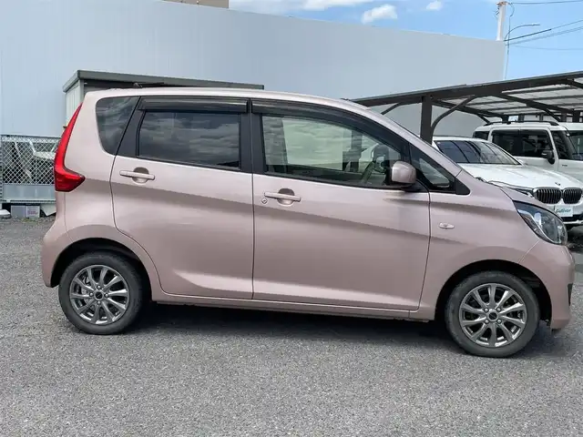 三菱 ｅＫワゴン M 道央・札幌 2016(平28)年 2.6万km サクラピンクメタリック ワンオーナー/４ＷＤ/純正オーディオ/・ＣＤ/・ＡＵＸ/・ラジオ/エンジンスターター/Ｄ席シートヒーター/アイドリングストップ/純正フロアマット/ドアバイザー/スペアキーあり/保証書/取扱説明書