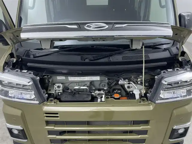 ダイハツ アトレー バン RS 大分県 2022(令4)年 3.1万km オフビートカーキM 社外メモリーナビ/フルセグ/BT/USB/バックカメラ/衝突軽減ブレーキ/アイドリングストップ/前後コーナーセンサー/社外ETC/両側パワスラ/オートLEDライト/ラバーフロアマット/スマートキー