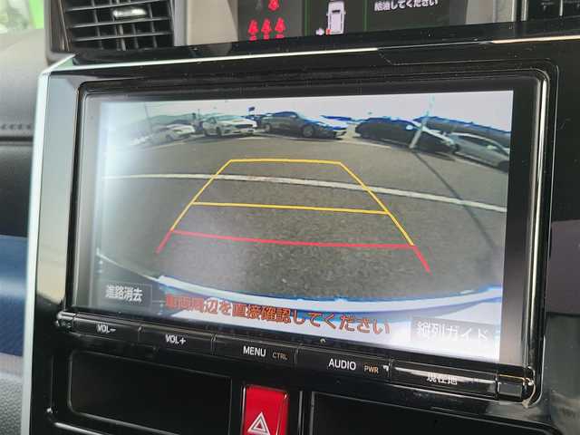 トヨタ ルーミー カスタムG S 福岡県 2017(平29)年 8.7万km ブラックマイカメタリック/レーザーブルークリスタルシャイン 2トーン メモリナビ/（AM/FM/CD/BT/フルセグTV）/クルーズコントロール/コーナーセンサー/バックカメラ/シートヒーター/両側パワースライドドア/衝突軽減システム/横滑り防止装置/２トンカラー/純正フロアマット/純正１４インチアルミホイール/純正LEDヘッドライト/アイドリングストップ/スマートキー/プッシュスタートボタン/ETC