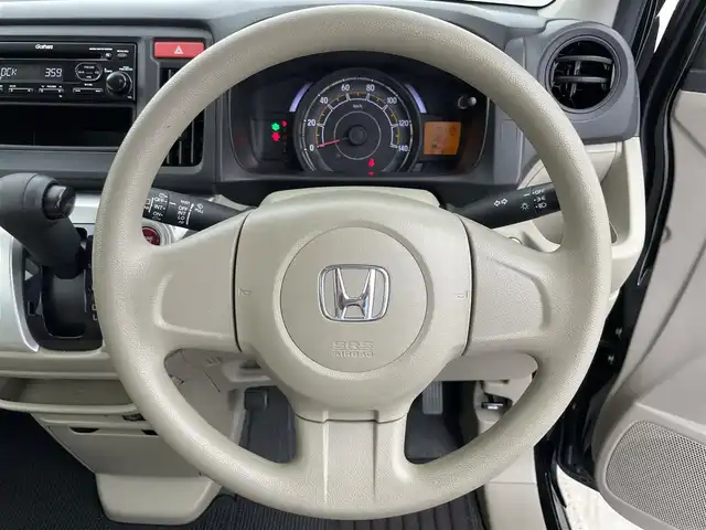 ホンダ Ｎ ＷＧＮ G 富山県 2015(平27)年 6.5万km スマートブラック 鉄チン付き冬タイヤ積込/AM/FM/CD/AUXプレイヤー/横滑り防止装置/ABS/スマートキー×２/プッシュスタート/ETC/アイドリングストップ/ドアバイザー/純正フロアマット/オートエアコン