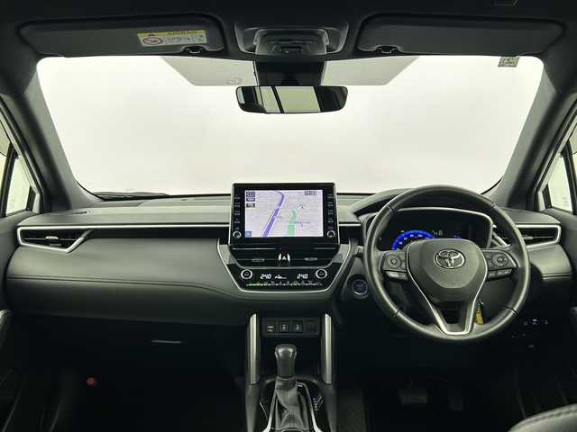 トヨタ カローラ クロス ハイブリッド Z 大阪府 2022(令4)年 1.5万km パール 純正9インチナビ/・Bluetooth/・フルセグTV/・ラジオ/・USB接続/トヨタセーフティセンス/・プリクラッシュセーフティー/・レーンディパーチャーアラート/・ブラインドスポットモニター/・レーダークルーズコントロール/・オートマチックハイビーム/パノラマミックビューモニター/バックカメラ/パワーバックドア/オートホールド/ルーフレール/前席シートヒーター/ビルトインETC
