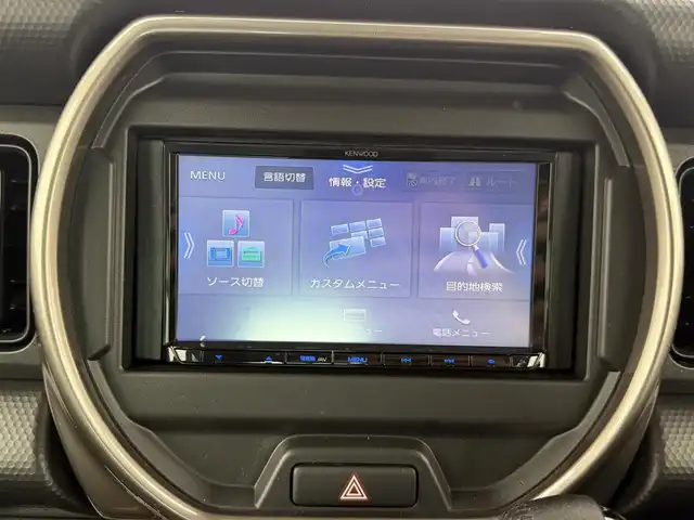 スズキ ハスラー Jスタイル Ⅱ 愛知県 2022(令4)年 2.3万km アーバンブラウンパールメタリック/ソフトベージュ2トーン スズキセーフティサポート/　　・デュアルカメラブレーキサポート/　　・車線逸脱警報機能/　　・車線逸脱抑制機能/　　・ふらつき警報/　　・アダプティブクルーズコントロール/　　・ハイビームアシスト/ケンウッド7インチナビ/　　CD/DVD/BT/ワンセグ/ドライブレコーダー/ETC/革巻きステアリング/ステアリングリモコン/シートヒーター/ルーフレール/純正LEDヘッドライト/フォグランプ/純正15インチアルミホイール