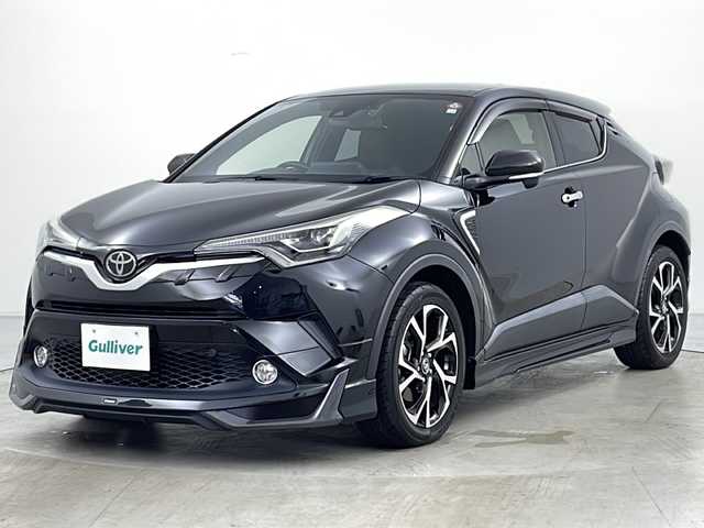 トヨタ Ｃ－ＨＲ G－T 道央・札幌 2016(平28)年 2.3万km ブラックマイカ ・4WD/・純正ナビ&CD&DVD&BT&TV/・バックカメラ/・セーフティセンスP/　プリクラッシュセーフティー/　レーンディパーチャーアシスト/　アダプティブクルーズコントロール/　オートマチックハイビーム/・ブラインドスポットモニター/・モデリスタエアロ/・前席シートヒーター/・ドライブレコーダー/・革巻ステアリング/・ステアリングリモコン/・電動パーキングブレーキ/・自動防眩ミラー/・トノカバー/・純正フロアマット/・純正ドアバイザー/・LEDヘッドライト/・フォグランプ/・オートライト