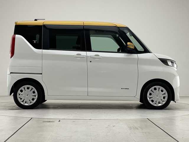 日産 ルークス X 愛知県 2022(令4)年 2万km パールⅡ 純正9型ナビ　SDカードなし/全方位カメラ/ETC2.0/片側パワースライド/オートマチックハイビーム/LEDヘッドライト/ドライブレコーダー/コーナーセンサー/衝突軽減システム/ハンズフリースライドドア/フルセグ/CD DVD/Bluetooth/ステアリングスイッチ/スマートキー/プッシュスタート